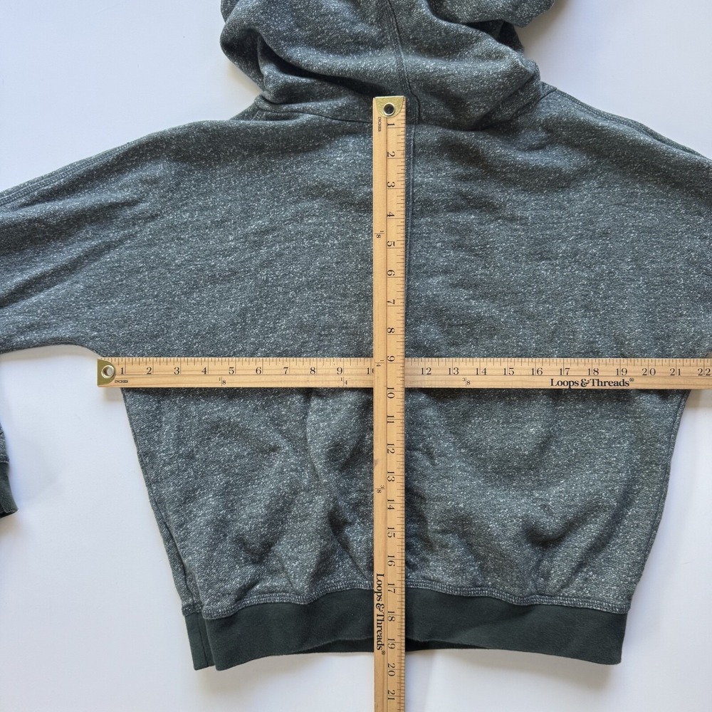 NIKE Stanton‎ Pullover Hoodie Sweatshirt Womens Medium Green Cowl Neck Batwing - Picture 8 of 13
